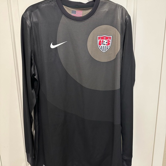 Nike Black Dri-FIT US Soccer Goalie Jersey- XL - Picture 1 of 11